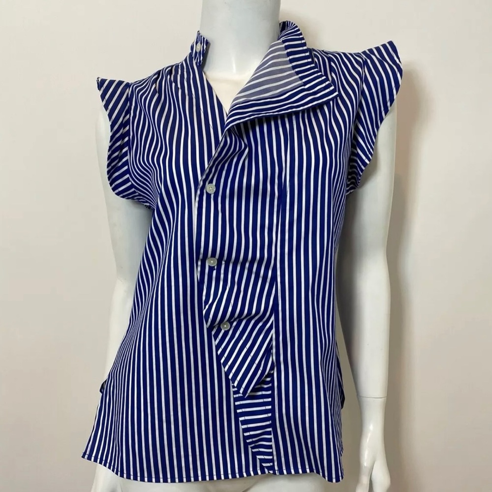 Derek Lam 10 Crosby NWT Draped Blouse